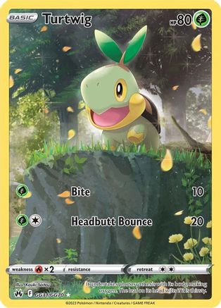 Turtwig GG31/GG70 - Crown Zenith Galarian Gallery Holofoil