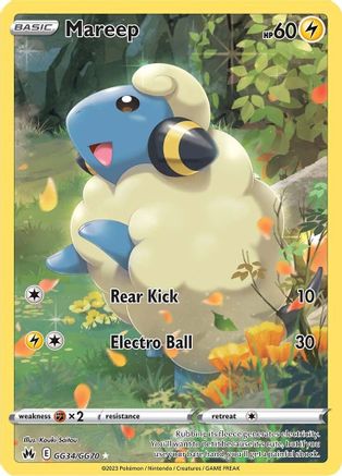 Mareep [GG34] (Crown Zenith Galarian Gallery) Holofoil