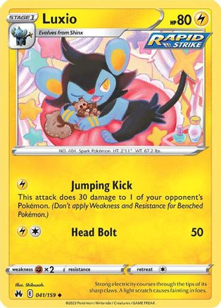 Luxio 041/159 - Crown Zenith