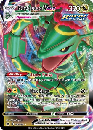 Rayquaza VMAX [102] (Crown Zenith) Holofoil