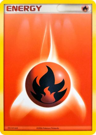 Fire Energy (2006 Unnumbered) [] (League & Championship Cards)