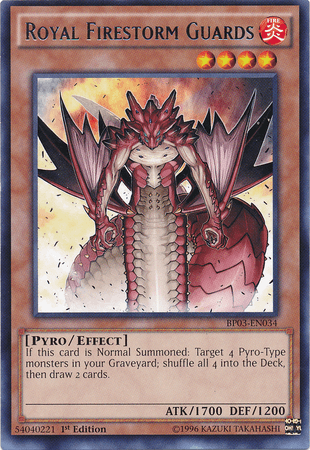 Royal Firestorm Guards [BP03-EN034] Rare - Josh's Cards