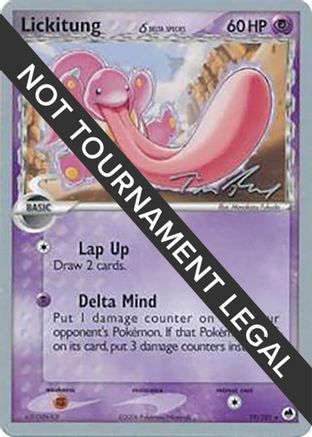 Lickitung (Delta Species) 2007 (Tom Roos) 019 - World Championship Decks