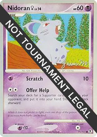 Nidoran F 2009 (Jason Martinez) 071 - World Championship Decks