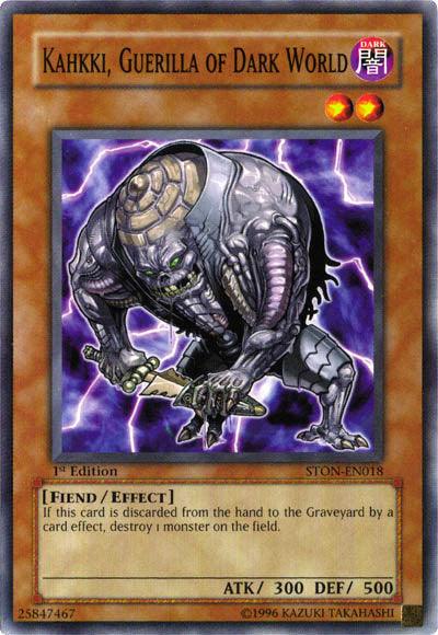 Kahkki, Guerilla of Dark World [STON-EN018] Common - Josh's Cards