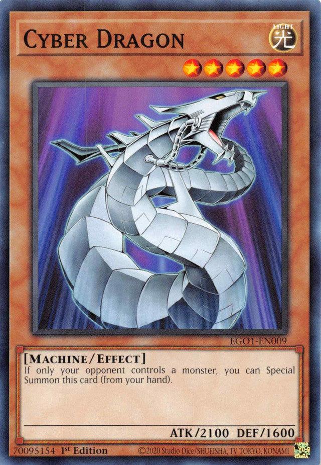 Cyber Dragon [EGO1-EN009] Common - Josh's Cards