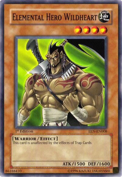Elemental Hero Wildheart [EEN-EN008] Common - Josh's Cards