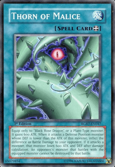 Thorn of Malice [RGBT-EN047] Common - Josh's Cards