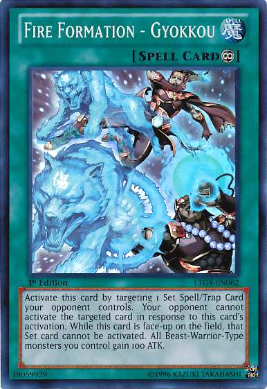 Fire Formation - Gyokkou [LTGY-EN062] Super Rare - Josh's Cards