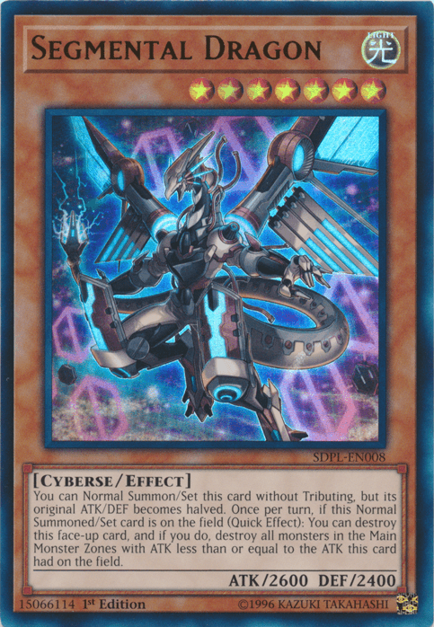 Segmental Dragon [SDPL-EN008] Ultra Rare - Josh's Cards