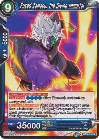 Fused Zamasu, the Divine Immortal (BT10-052) [Rise of the Unison Warrior] Parallel Foil