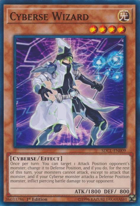 Cyberse Wizard [SDCL-EN009] Common - Josh's Cards