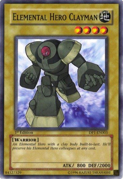Elemental Hero Clayman [DP1-EN003] Common - Josh's Cards