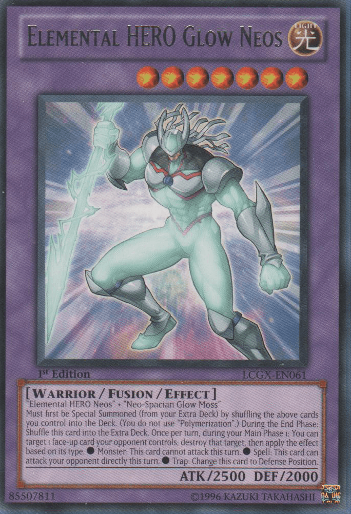 Elemental HERO Glow Neos [LCGX-EN061] Rare - Josh's Cards