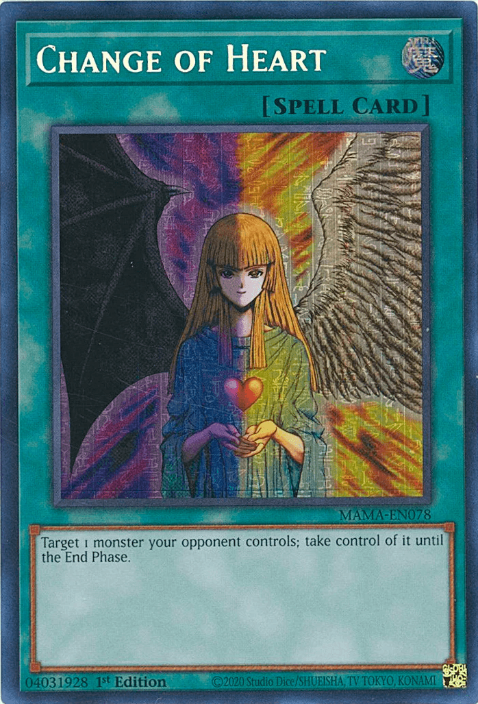 Change of Heart [MAMA-EN078] Ultra Pharaoh's Rare - Josh's Cards