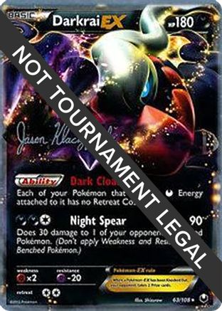 Darkrai EX 2013 (Jason Klaczynski) 063 - World Championship Decks