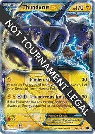 Thundurus EX 2014 (Haruto Kobayashi) 038 - World Championship Decks