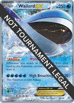 Wailord EX 2015 (Jacob Van Wagner) 038 - World Championship Decks