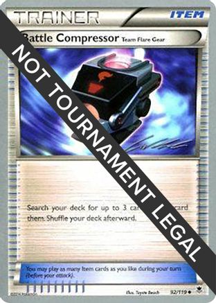 Battle Compressor (Team Flare Gear) 2016 (Cody Walinski) 092 - World Championship Decks
