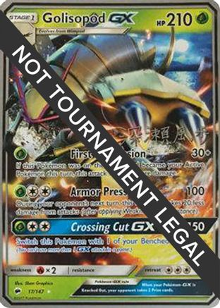 Golisopod GX (Kabu Fukase) 017 - World Championship Decks