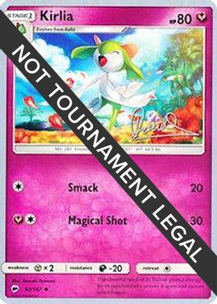 Kirlia 2017 (Diego Cassiraga) 092 - World Championship Decks