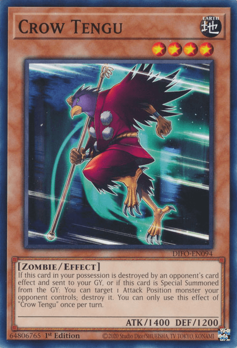 Crow Tengu [DIFO-EN094] Common - Josh's Cards