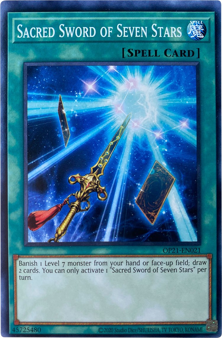 Sacred Sword of Seven Stars (OP21-EN021) - OTS Tournament Pack 21 Unlimited
