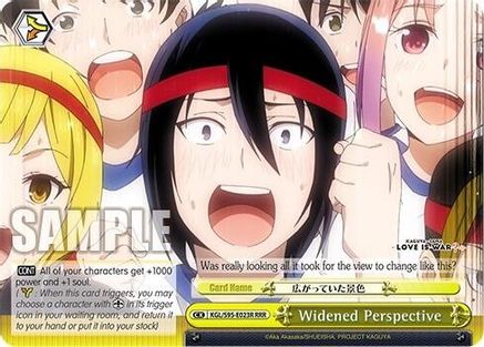 Widened Perspective [Kaguya-Sama: Love is War?]