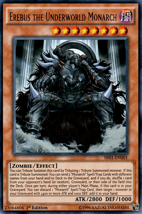 Erebus the Underworld Monarch [SR01-EN001] Ultra Rare - Josh's Cards