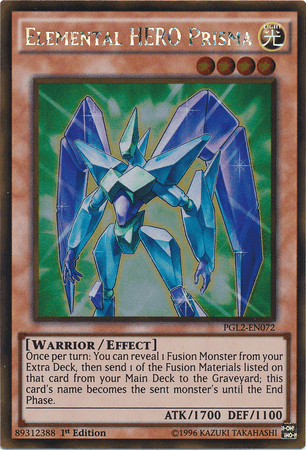 Elemental HERO Prisma [PGL2-EN072] Gold Rare - Josh's Cards
