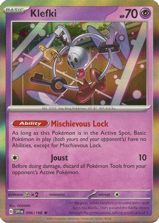 Klefki 096/198 - SV01 Scarlet & Violet Base Set Reverse Holofoil