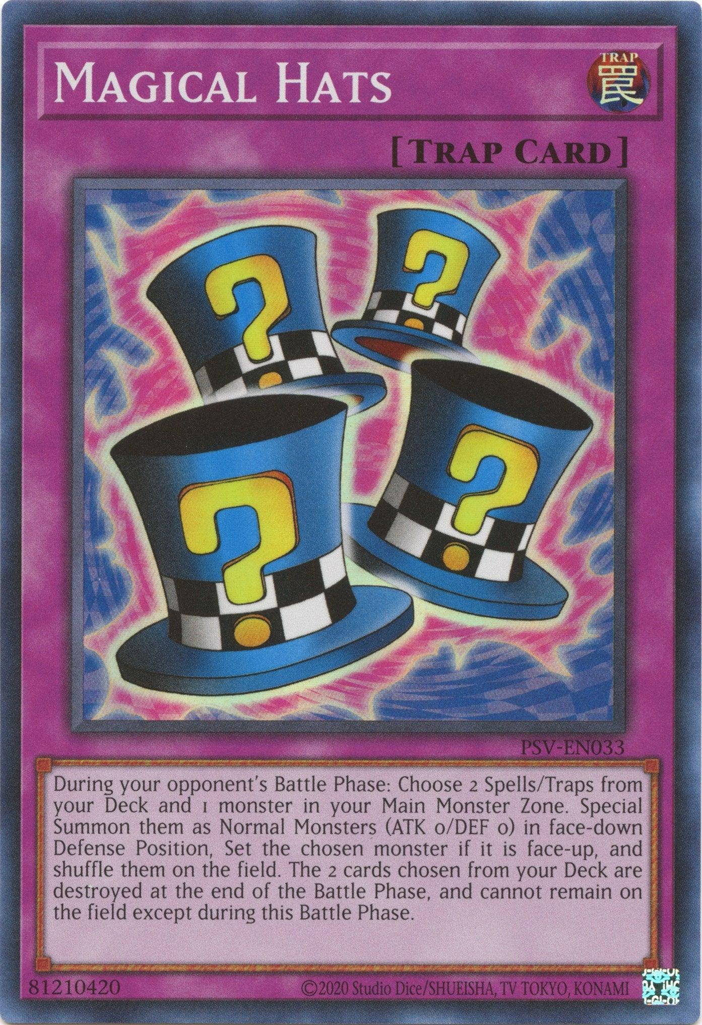 Magical Hats (25th Anniversary) [PSV-EN033] Super Rare - Josh's Cards