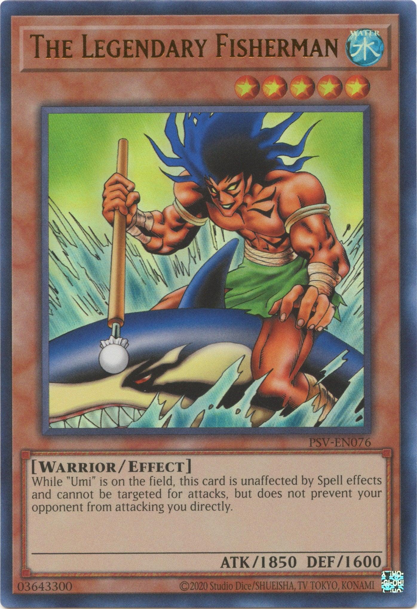 The Legendary Fisherman (25th Anniversary) [PSV-EN076] Ultra Rare - Josh's Cards
