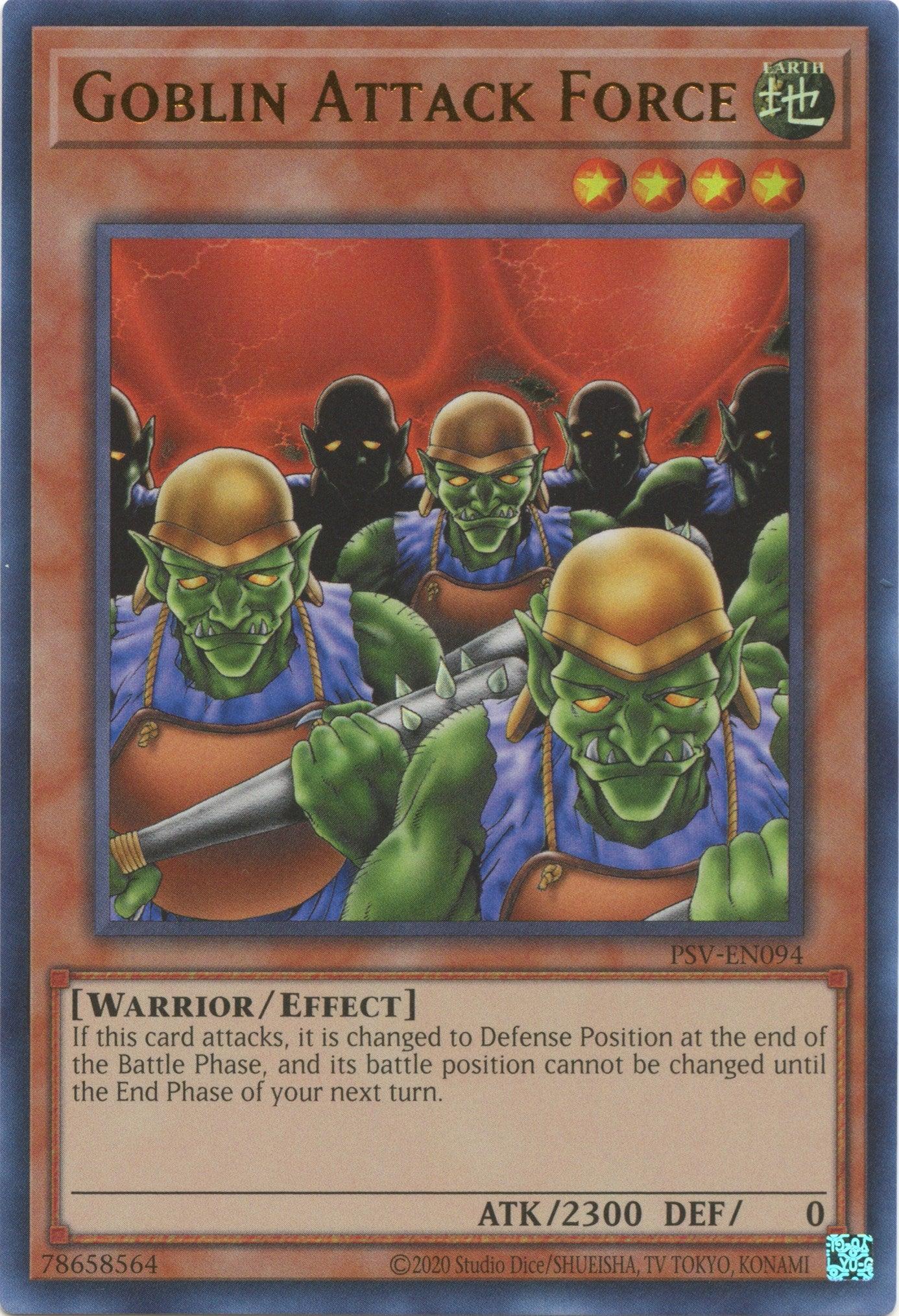 Goblin Attack Force (25th Anniversary) [PSV-EN094] Ultra Rare - Josh's Cards