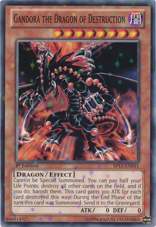 Gandora the Dragon of Destruction [SP13-EN041] Starfoil Rare - Josh's Cards