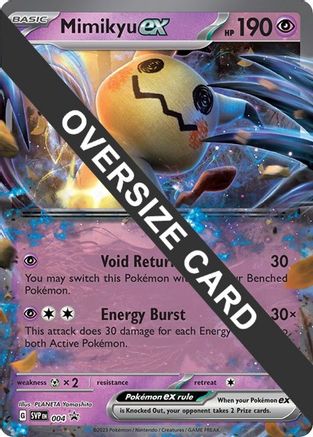 Mimikyu ex [4] (Jumbo Cards) Holofoil