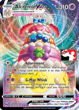 Alcremie VMAX [23] (Prize Pack Series Cards) Holofoil