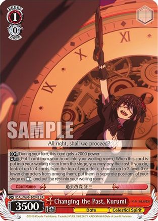 Changing the Past, Kurumi [Date A Live Vol.2]