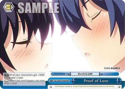 Proof of Love [Date A Live Vol.2]