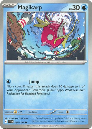 Magikarp 044/198 - SV01 Scarlet & Violet Base Set Reverse Holofoil