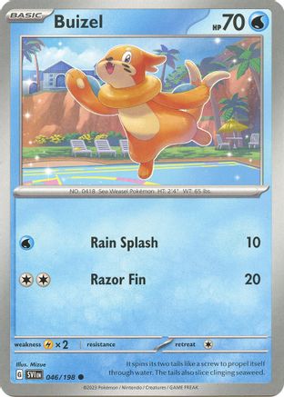 Buizel - 046/198 [46] (SV01: Scarlet & Violet Base Set)