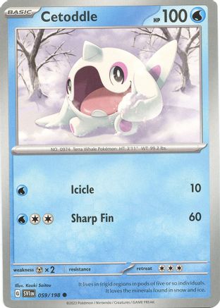 Cetoddle - 059/198 [59] (SV01: Scarlet & Violet Base Set)