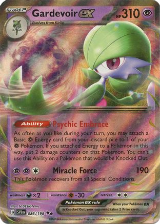 Gardevoir ex 086/198 - SV01 Scarlet & Violet Base Set Holofoil