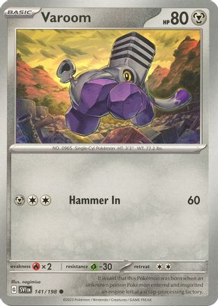 Varoom - 141/198 [141] (SV01: Scarlet & Violet Base Set)