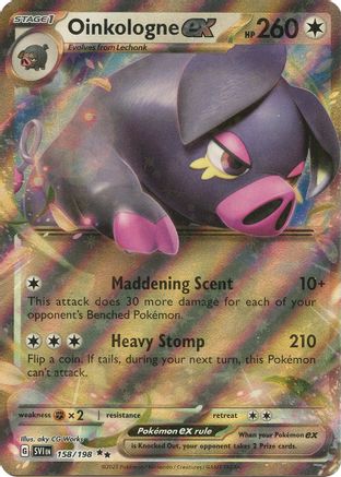 Oinkalogne ex - 158/198 [158] (SV01: Scarlet & Violet Base Set) Holofoil