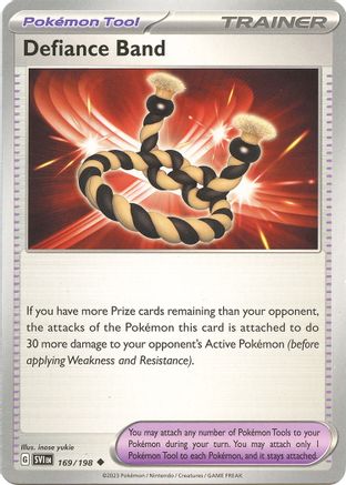 Defiance Band 169/198 - SV01 Scarlet & Violet Base Set