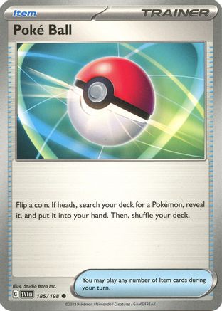 Poke Ball 185/198 - SV01 Scarlet & Violet Base Set Reverse Holofoil
