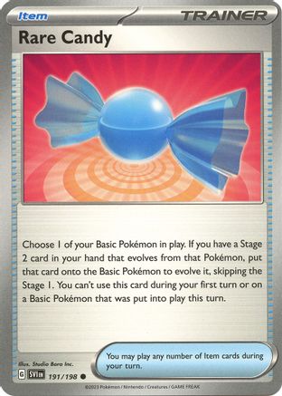 Rare Candy - 191/198 [191] (SV01: Scarlet & Violet Base Set)