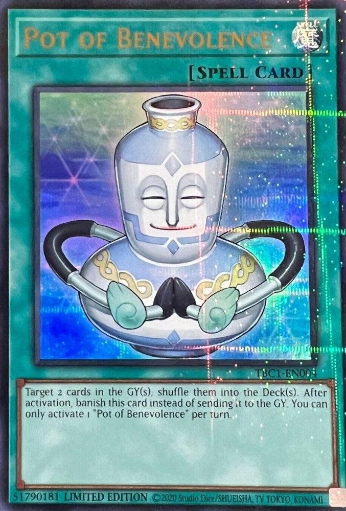 Pot of Benevolence [TBC1-EN004] Ultra Rare - Josh's Cards