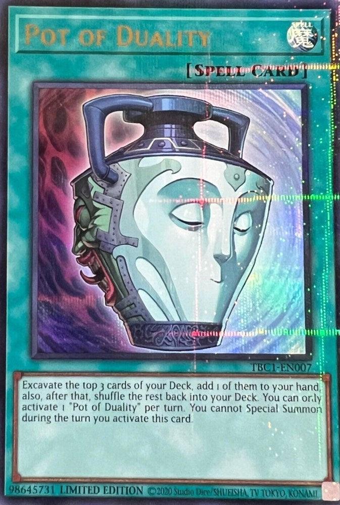 Pot of Duality [TBC1-EN007] Ultra Rare - Josh's Cards